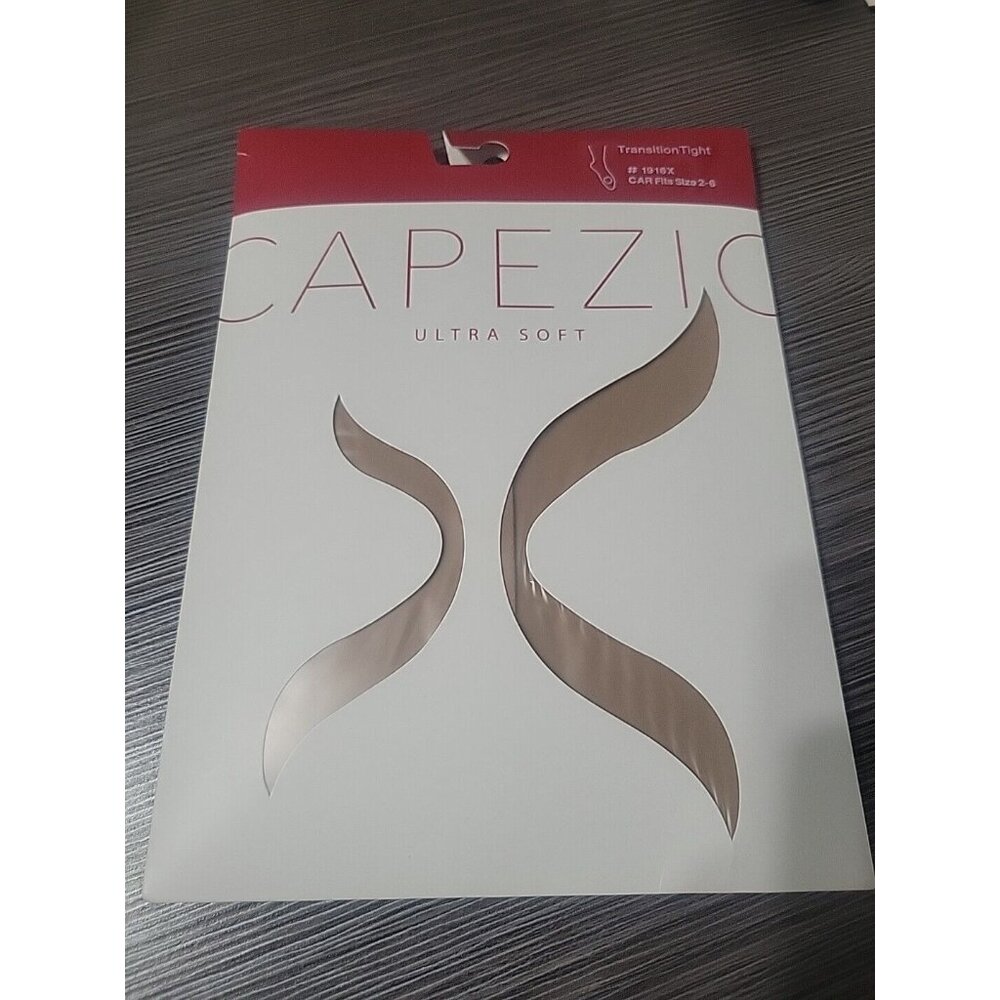 NEW Capezio Transition Tights girls size 2-6 Caramel 1916X Ultra Soft